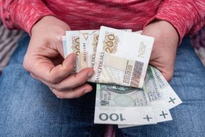 Pieniądze w ramach zasiłku dla bezrobotnych