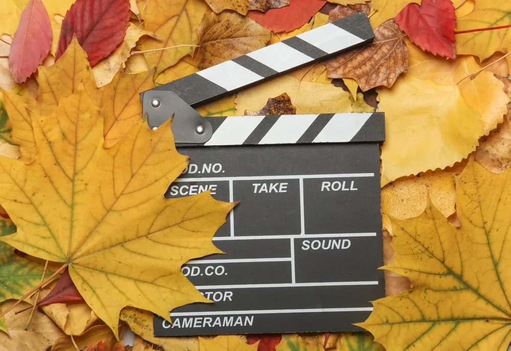 klimat jesiennej premiery kinowej